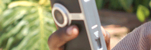 Video marketing flip camera phone