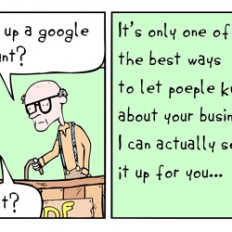Google Local Comic Google Local Comic