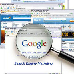 Marketing on search engines