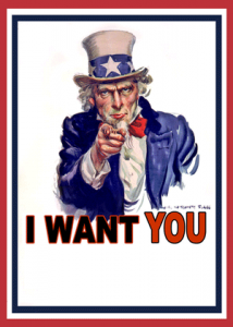 Uncle Sam I want you affiliate marketers