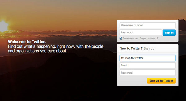 1st steps for Twitter marketing