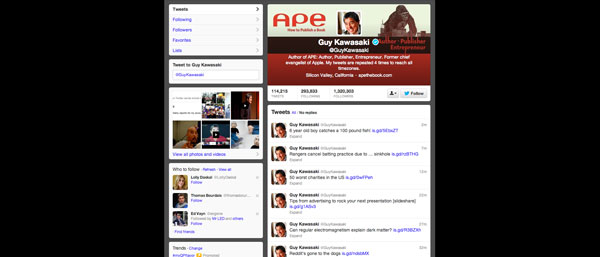 Guy Kawasaki Twitter