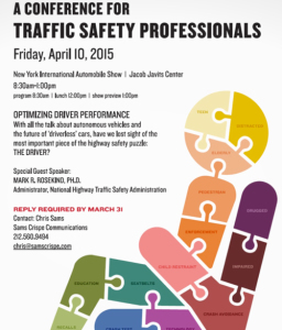 traffic safety conference flyer