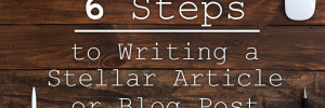 Writing A Blog Post