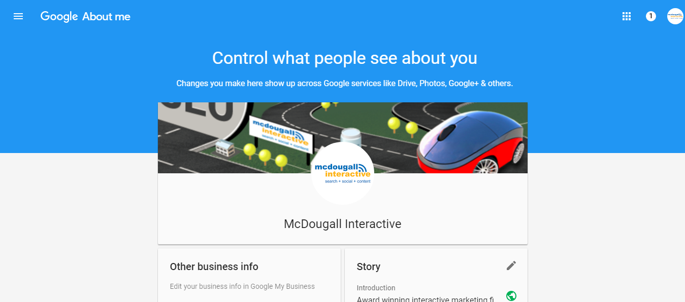 Google Plus Screenshot