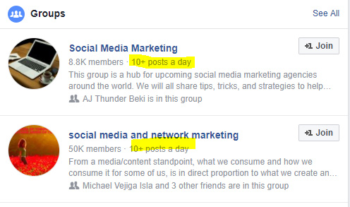 Facebook Lists Page Posting