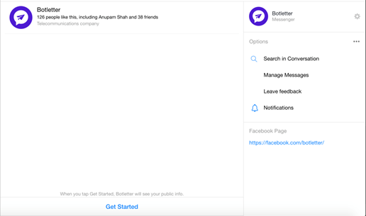 Bottletter Chat Message