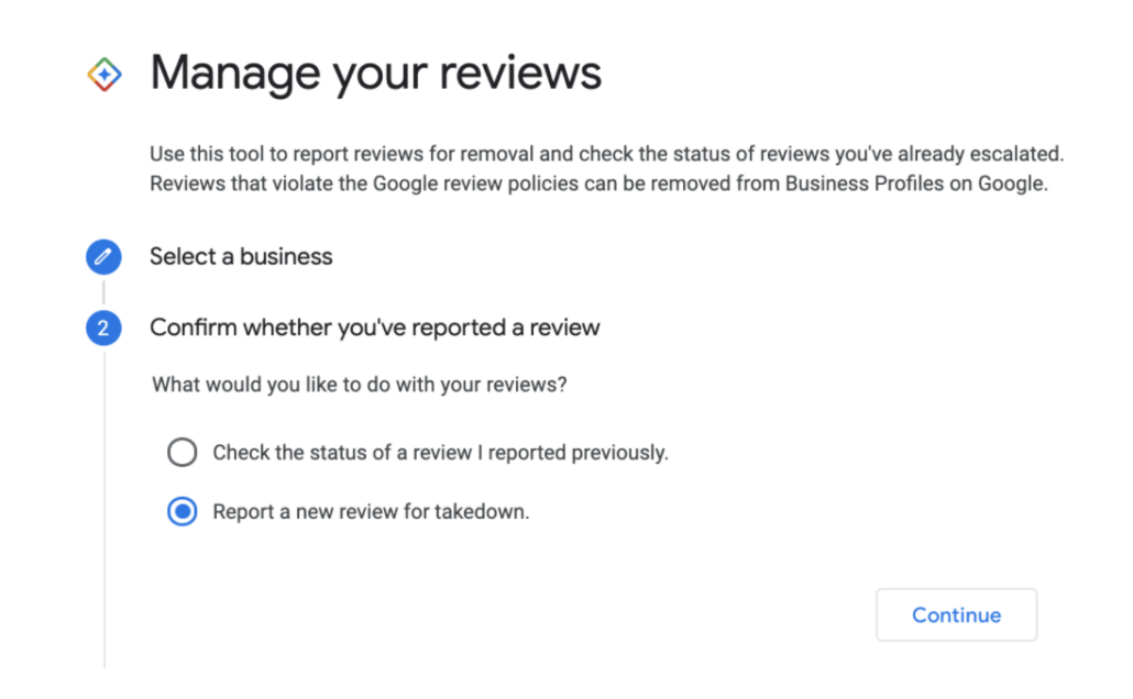 Google my Business Fake Reviews