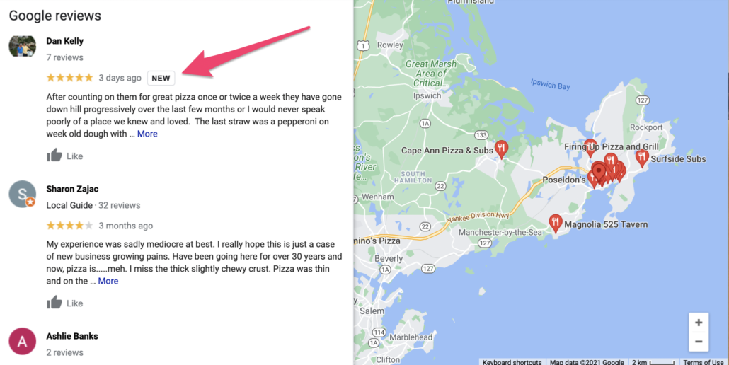 Recent Reviews New Label