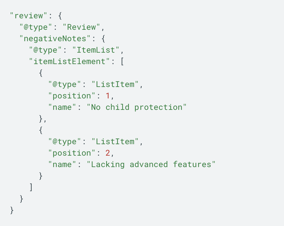 Google’s Pros and Cons Structured Data
